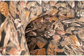 Bastien Lenestol - Fløyel/Svart - Møbler - Stoler - Lenestoler - Klubblenestol