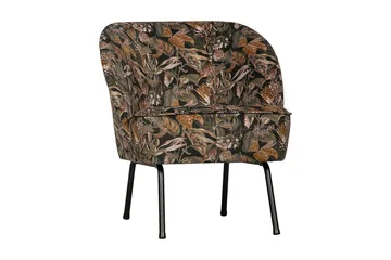 Bastien Lenestol - Fløyel/Svart - Møbler - Stoler - Lenestoler - Klubblenestol