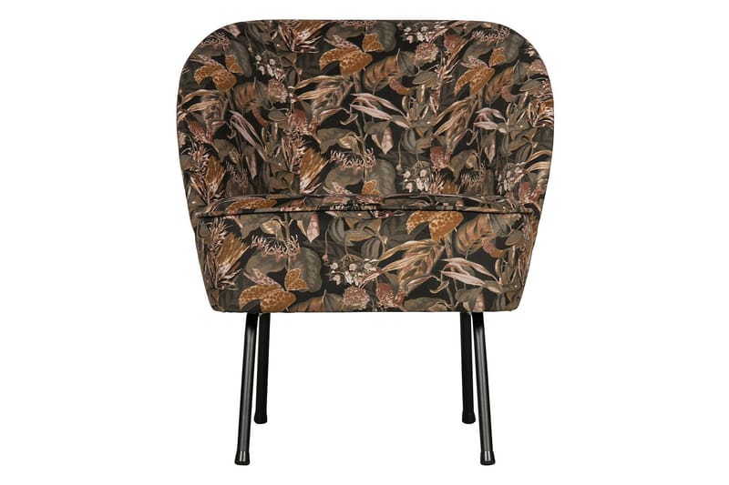 Bastien Lenestol - Fløyel/Svart - Møbler - Stoler - Lenestoler - Klubblenestol