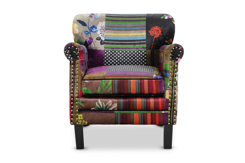 Owen Clublenestol Mønstrete - Flerfarget - Møbler - Stoler - Lenestoler - Klubblenestol