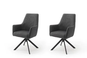 Thailan Karmstol - Antrasitt - Møbler - Stoler - Lenestoler - Klubblenestol