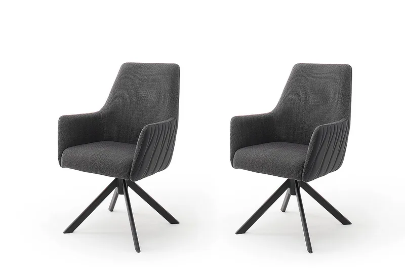 Thailan Karmstol - Antrasitt - Møbler - Stoler - Lenestoler - Klubblenestol