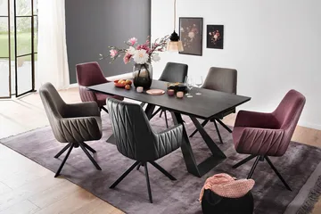 Thailan Karmstol - Antrasitt - Møbler - Stoler - Lenestoler - Klubblenestol