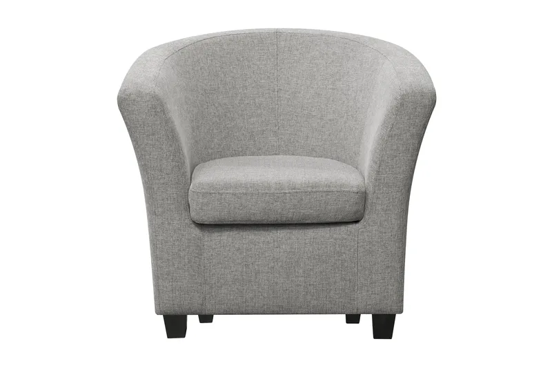 Vegas Klubblenestol - Lysegrå - Møbler - Stoler - Lenestoler - Klubblenestol