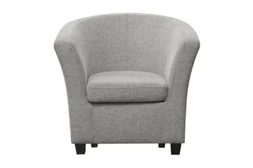 Vegas Klubblenestol - Lysegrå - Møbler - Stoler - Lenestoler - Klubblenestol