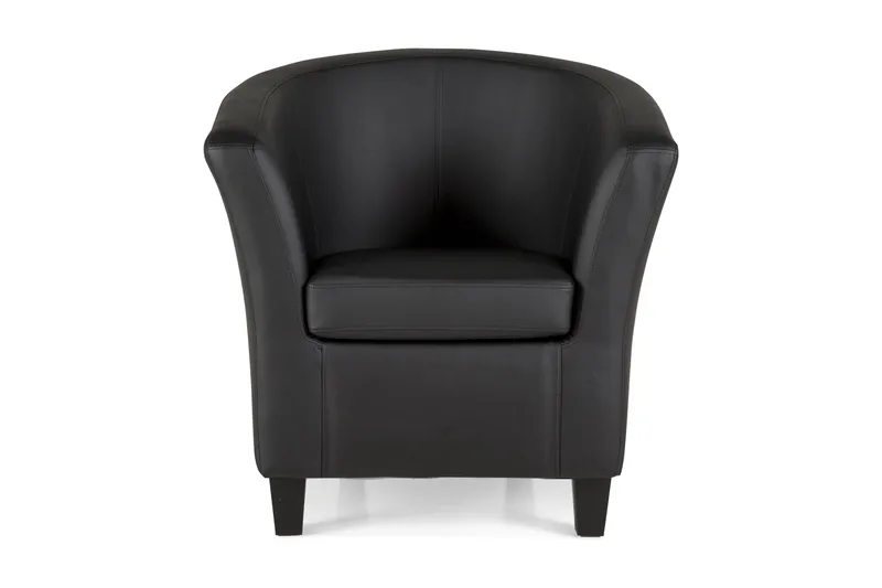Vegas Klubblenestol PU - Svart - Møbler - Stoler - Lenestoler - Klubblenestol
