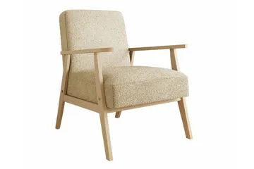 Knocklong Fåtölj Cream - Møbler - Stoler - Lenestoler