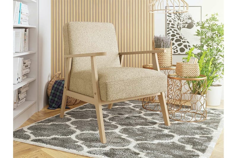 Knocklong Fåtölj Cream - Møbler - Stoler - Lenestoler