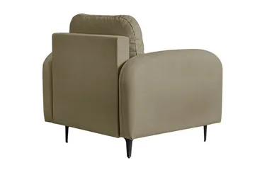 Knocklong Fåtölj Dark Beige/Mocca - Møbler - Stoler - Lenestoler