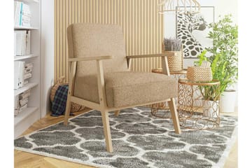 Knocklong Fåtölj Light brown - Møbler - Stoler - Lenestoler