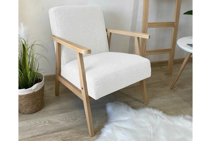 Knocklong Fåtölj White - Møbler - Stoler - Lenestoler
