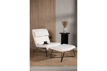 Laconia Lenestol - Hvid - Møbler - Stoler - Lenestoler - Lenestol uten armlene