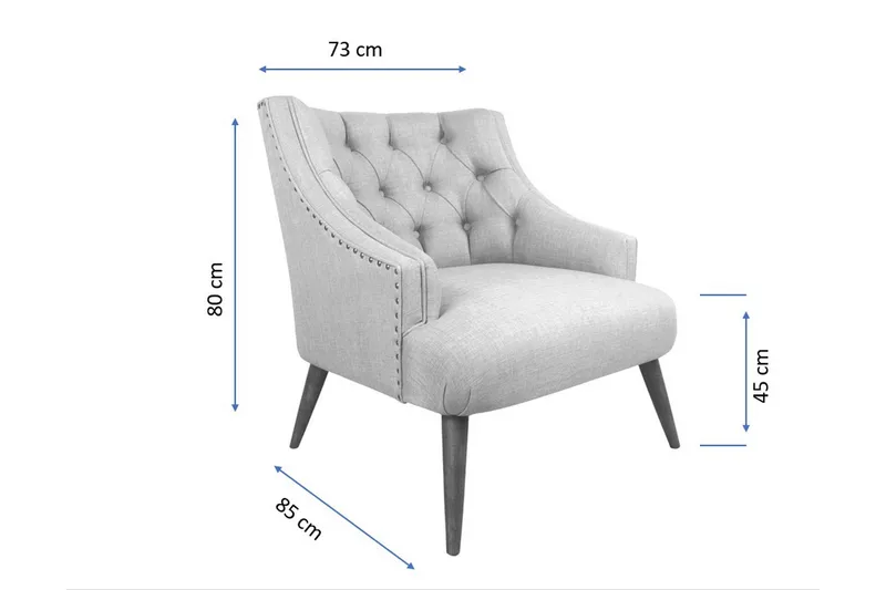 Lamonti Lenestol - Grønn/Natur - Møbler - Stoler - Lenestoler