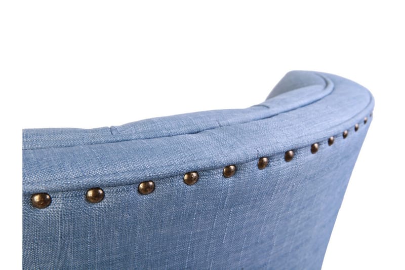 Lamonti Lenestol - Indigoblå/Natur - Møbler - Stoler - Lenestoler