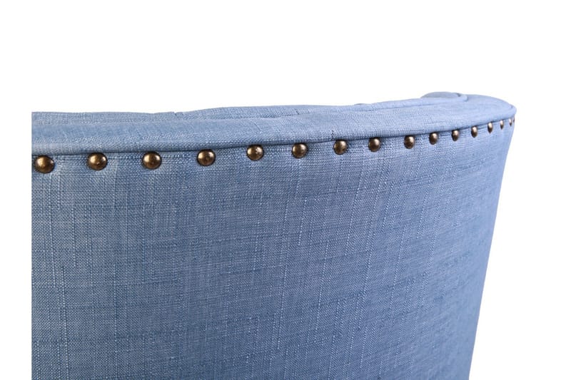 Lamonti Lenestol - Indigoblå/Natur - Møbler - Stoler - Lenestoler