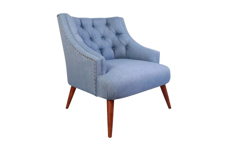 Lamonti Lenestol, Indigoblå/Natur