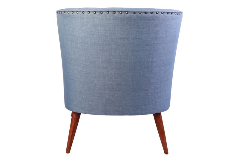 Lamonti Lenestol - Indigoblå/Natur - Møbler - Stoler - Lenestoler