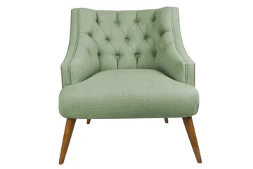 Lamonti Lenestol - Petrolgrønn/Natur - Møbler - Stoler - Lenestoler