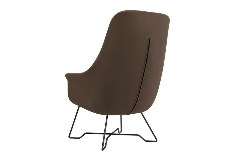 Laytown Fåtölj Brown/Black - Møbler - Stoler - Lenestoler