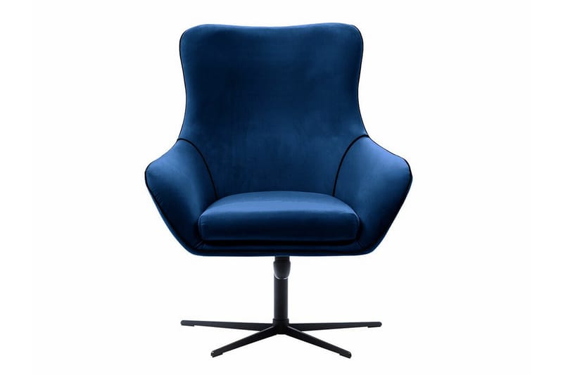 Laytown Fåtölj Dark Blue/Black - Møbler - Stoler - Lenestoler
