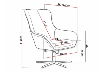 Laytown Fåtölj Green - Møbler - Stoler - Lenestoler