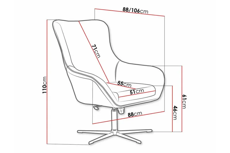 Laytown Fåtölj Green - Møbler - Stoler - Lenestoler