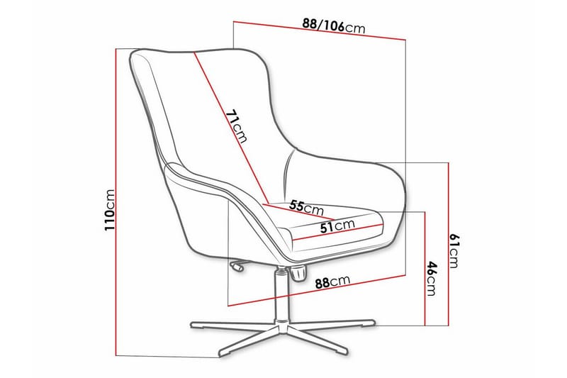 Laytown Fåtölj Green - Møbler - Stoler - Lenestoler