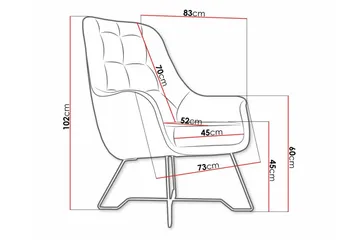 Laytown Fåtölj Green - Møbler - Stoler - Lenestoler