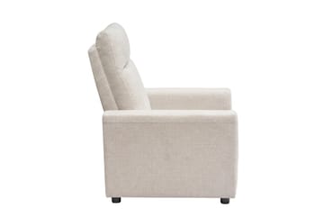Leia manuell reclinerlenestol i stoff - Beige - Møbler - Stoler - Lenestoler - Recliner