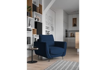 Lence Lenestol - Blå - Møbler - Stoler - Lenestoler