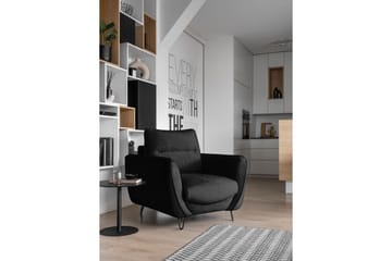 Lence Lenestol - Svart - Møbler - Stoler - Lenestoler