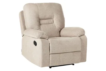 Lenestol Alnor Beige - Beige - Møbler - Stoler - Lenestoler - Recliner