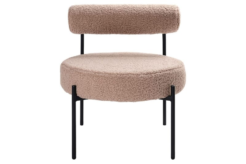 Lenestol Alpha Beige/svart - Beige/svart - Møbler - Stoler - Lenestoler - Lenestol uten armlene