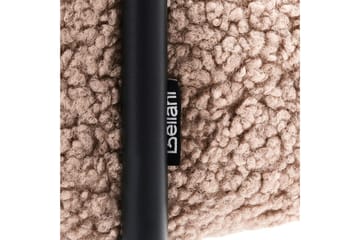 Lenestol Alpha Beige/svart - Beige/svart - Møbler - Stoler - Lenestoler - Lenestol uten armlene