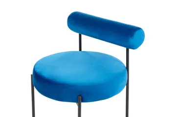 Lenestol Alpha - Blå, Svart - Møbler - Stoler - Lenestoler - Lenestol uten armlene