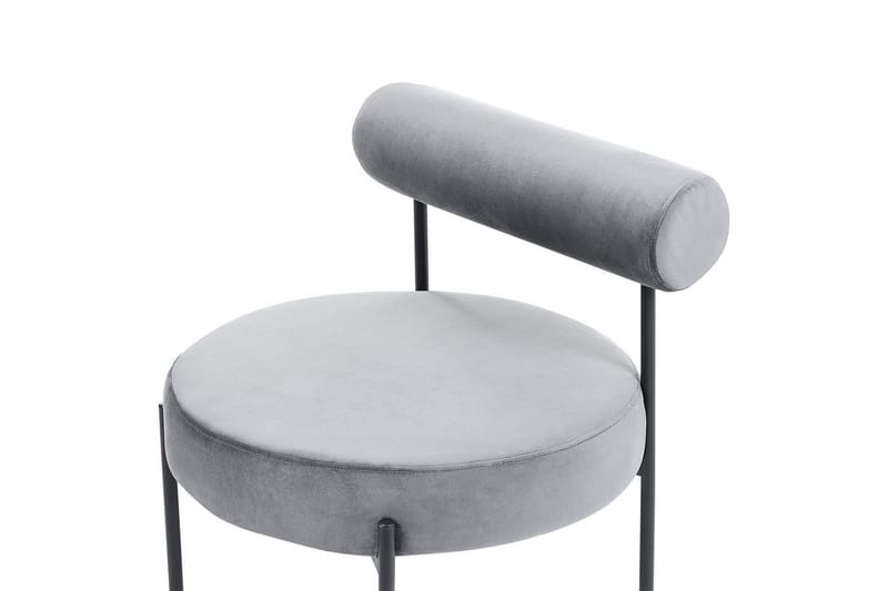 Lenestol Alpha - Grå, svart - Møbler - Stoler - Lenestoler - Lenestol uten armlene