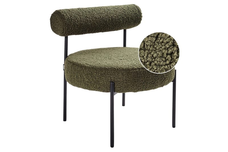 Lenestol Alpha Grønn/svart, Grønn/svart