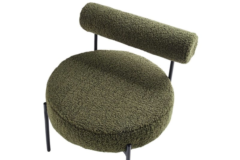 Lenestol Alpha Grønn/svart - Grønn/svart - Møbler - Stoler - Lenestoler - Lenestol uten armlene