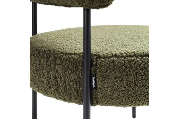 Lenestol Alpha Grønn/svart - Grønn/svart - Møbler - Stoler - Lenestoler - Lenestol uten armlene