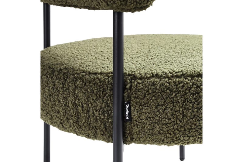 Lenestol Alpha Grønn/svart - Grønn/svart - Møbler - Stoler - Lenestoler - Lenestol uten armlene