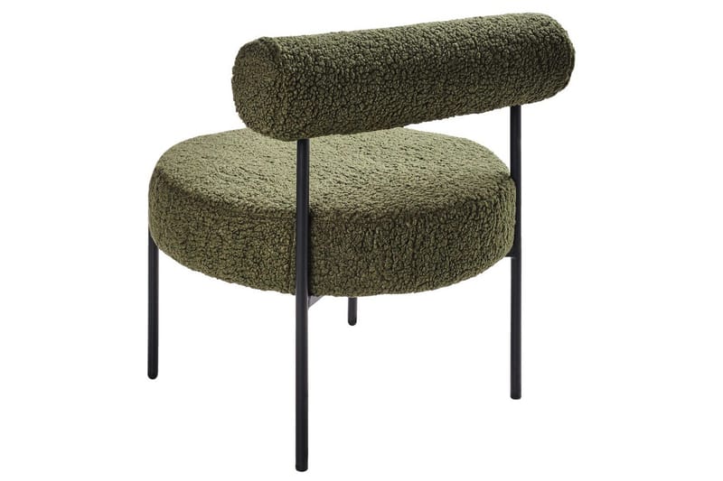 Lenestol Alpha Grønn/svart - Grønn/svart - Møbler - Stoler - Lenestoler - Lenestol uten armlene