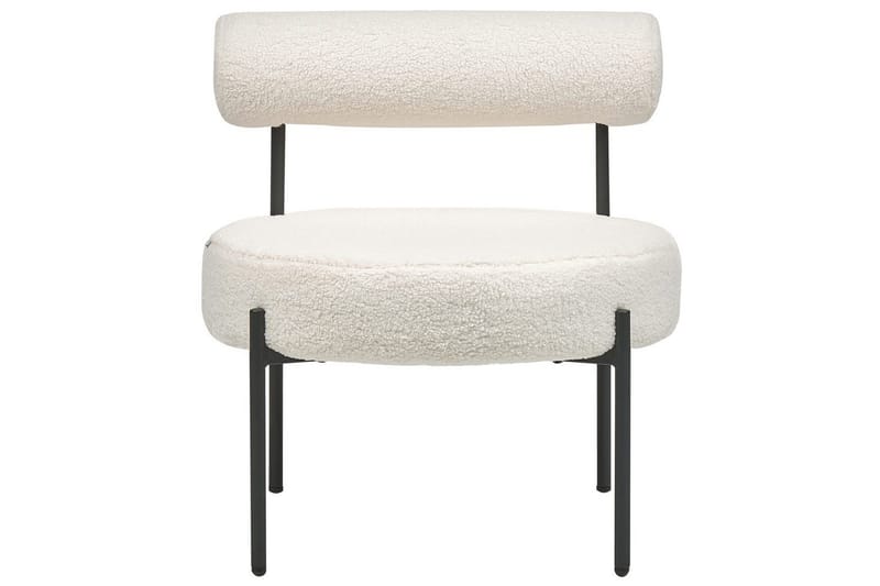 Lenestol Alpha - Hvit, Svart - Møbler - Stoler - Lenestoler - Lenestol uten armlene