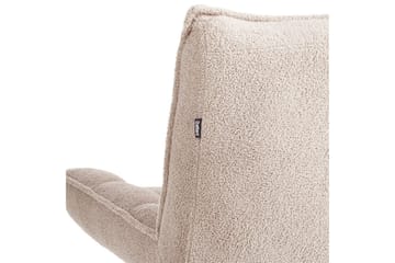 Lenestol Alvesta Beige/svart - Beige/svart - Møbler - Stoler - Lenestoler - Lenestol uten armlene