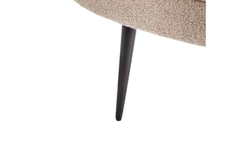 Lenestol Alvesta Beige/svart - Beige/svart - Møbler - Stoler - Lenestoler - Lenestol uten armlene