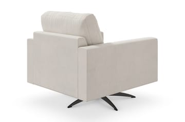 Lenestol Armunia - Beige/Svart - Møbler - Stoler - Lenestoler