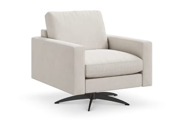 Lenestol Armunia - Beige/Svart - Møbler - Stoler - Lenestoler