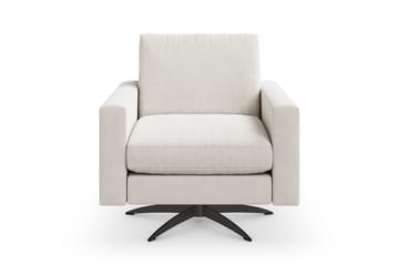 Lenestol Armunia - Beige/Svart - Møbler - Stoler - Lenestoler