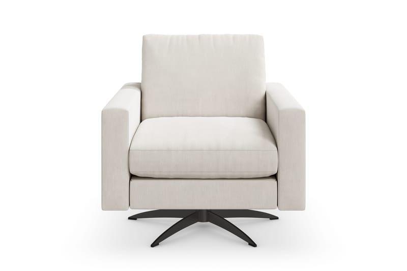 Lenestol Armunia - Beige/Svart - Møbler - Stoler - Lenestoler