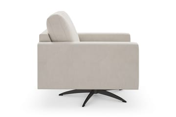 Lenestol Armunia - Beige/Svart - Møbler - Stoler - Lenestoler