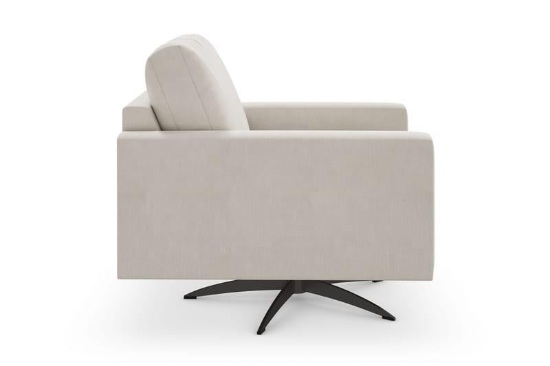 Lenestol Armunia - Beige/Svart - Møbler - Stoler - Lenestoler